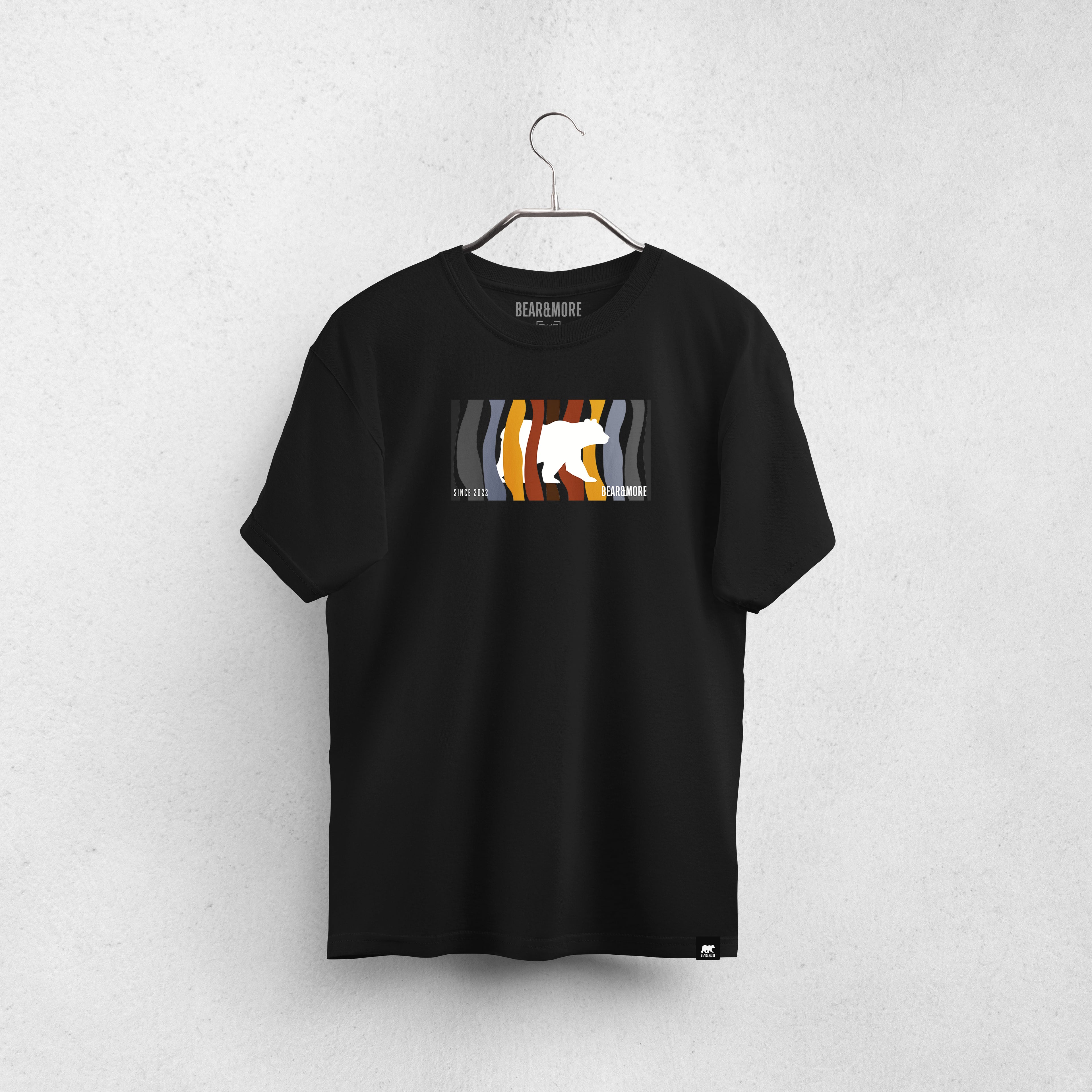 Sabbia Collection Ayılı T-Shirt No1 Siyah