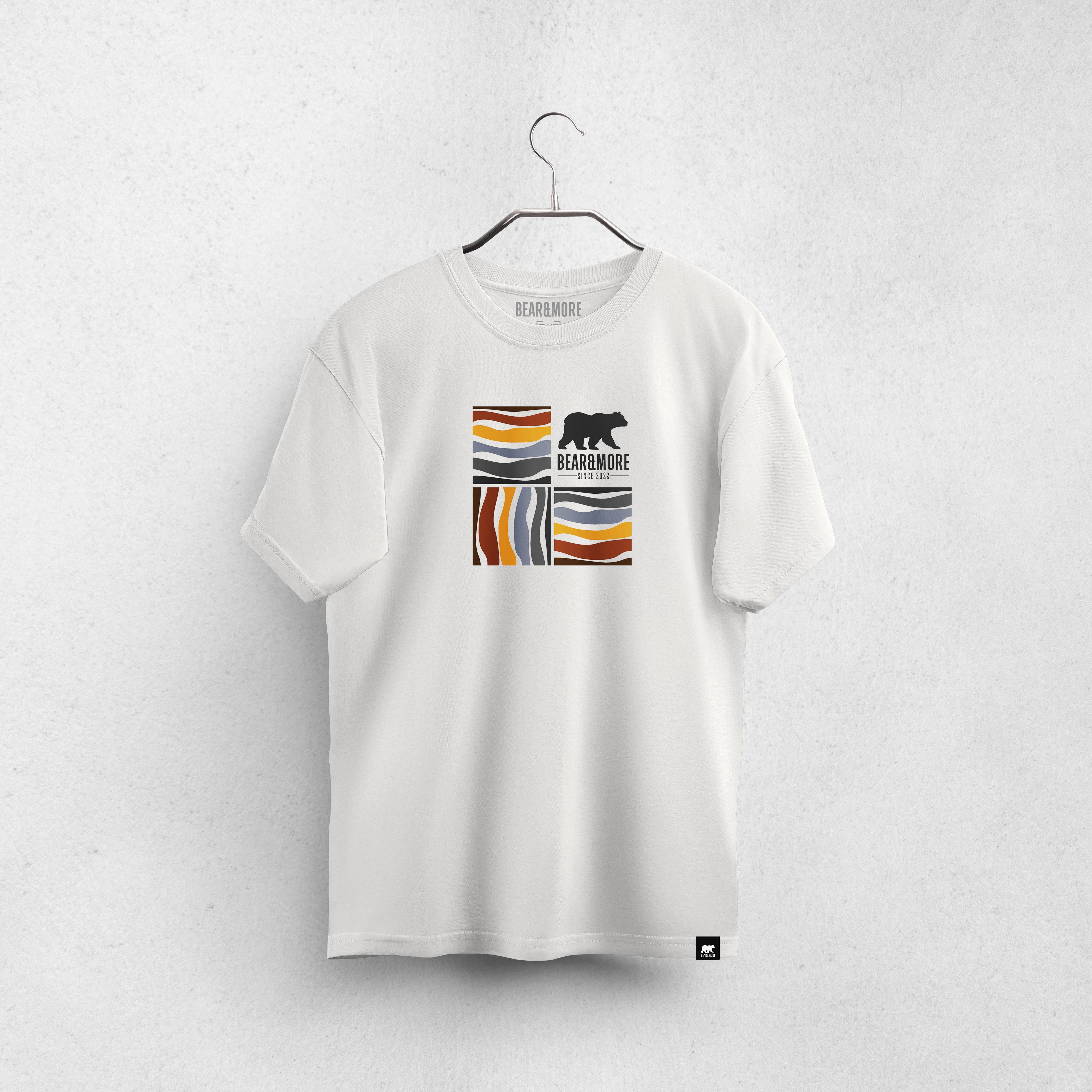 Sabbia Collection Ayılı T-Shirt No2 Beyaz