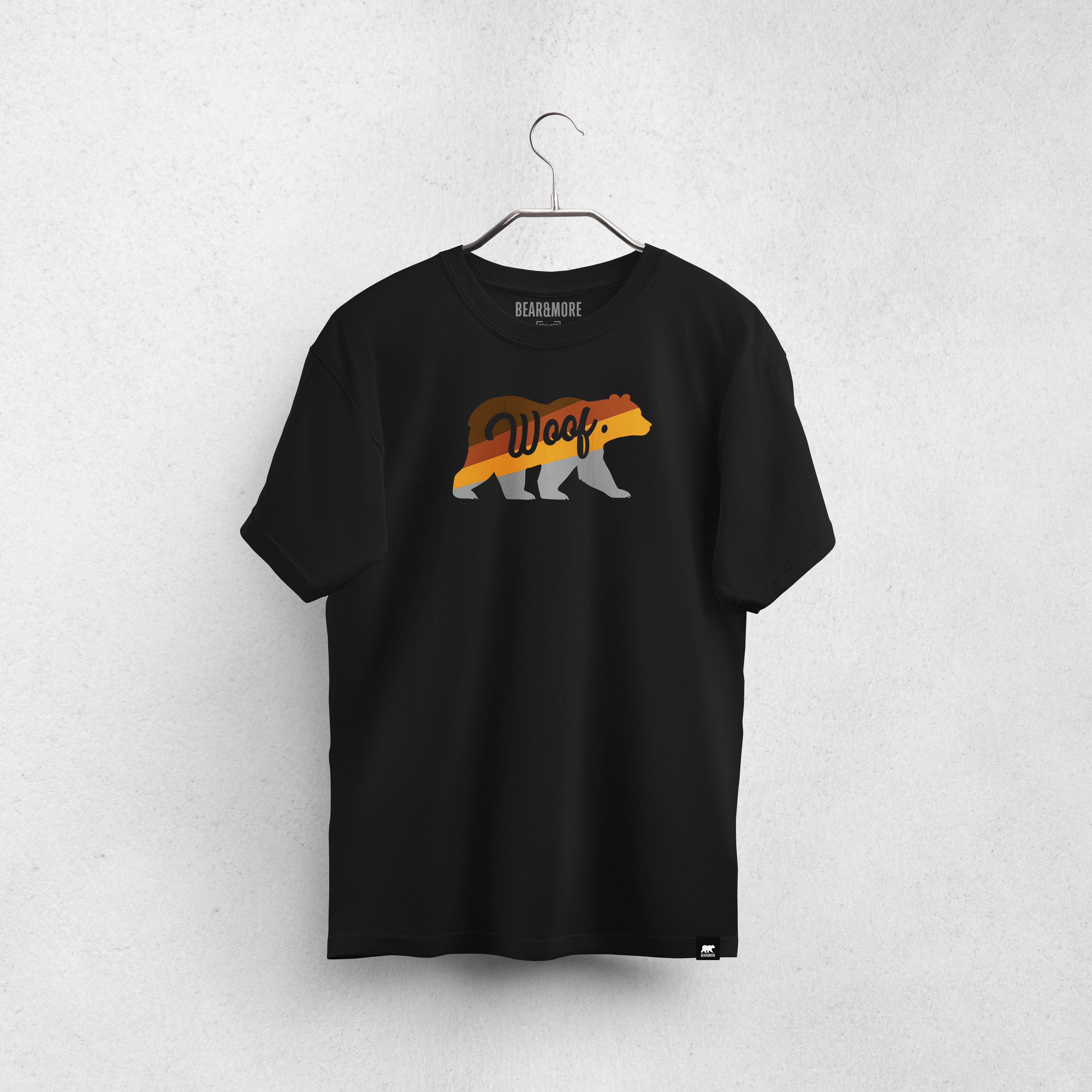 Woof in the Bear Renkli T-Shirt