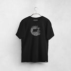 Dünyanın içindeki ayı T-Shirt Siyah