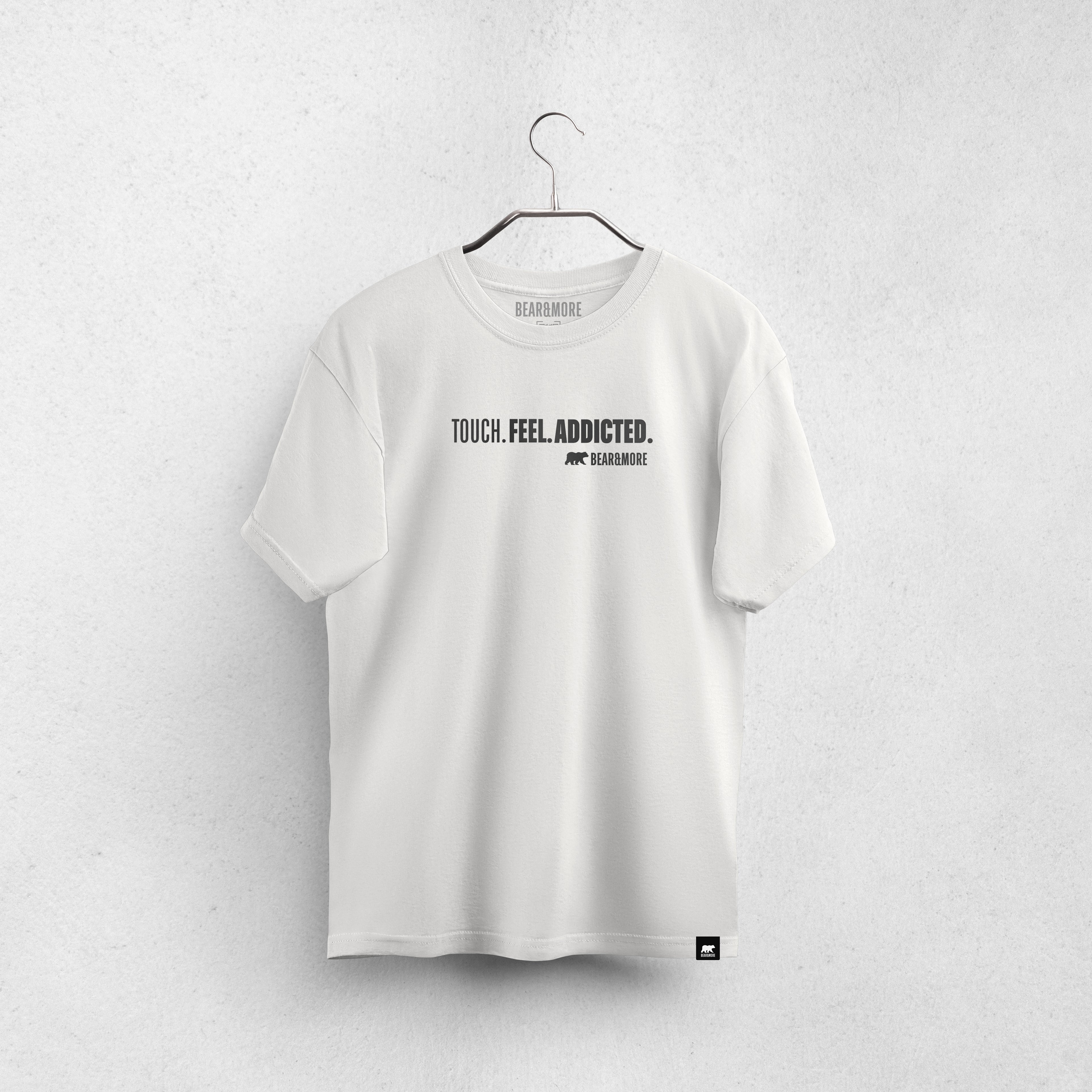 Touch. Feel. Addicted. Expression T-Shirt