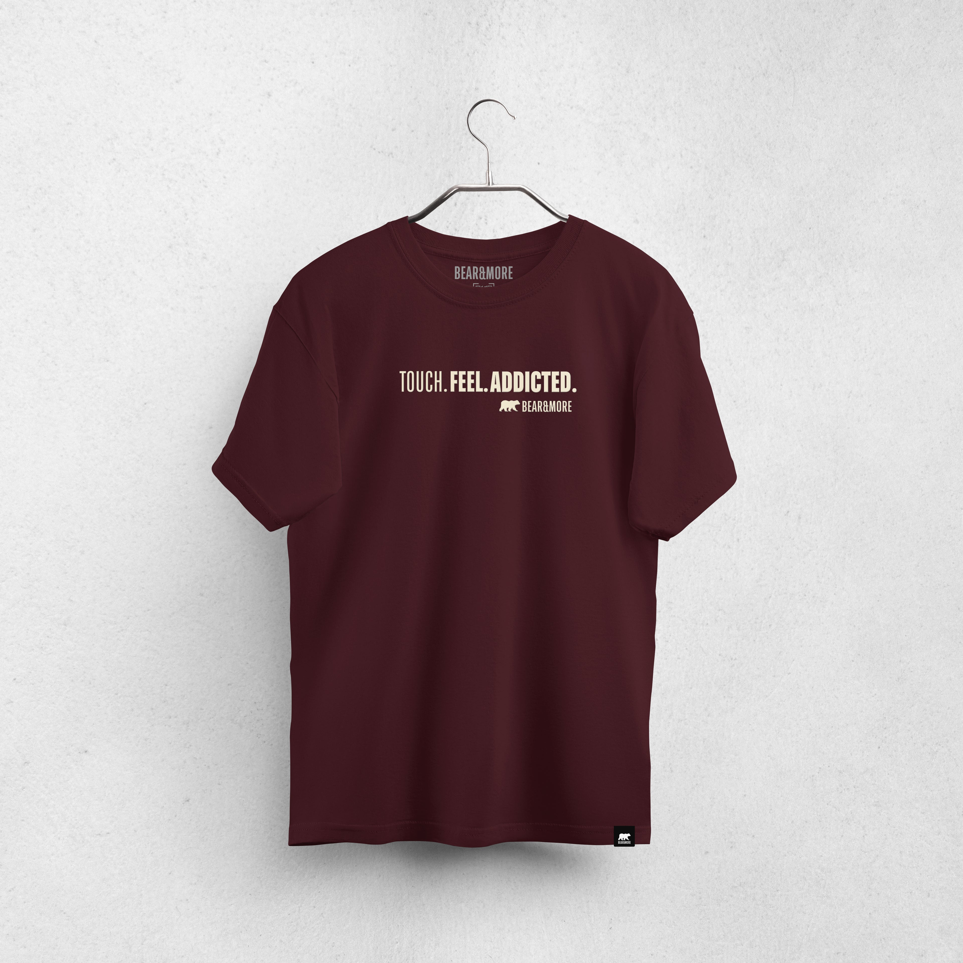 Touch. Feel. Addicted. Expression T-Shirt