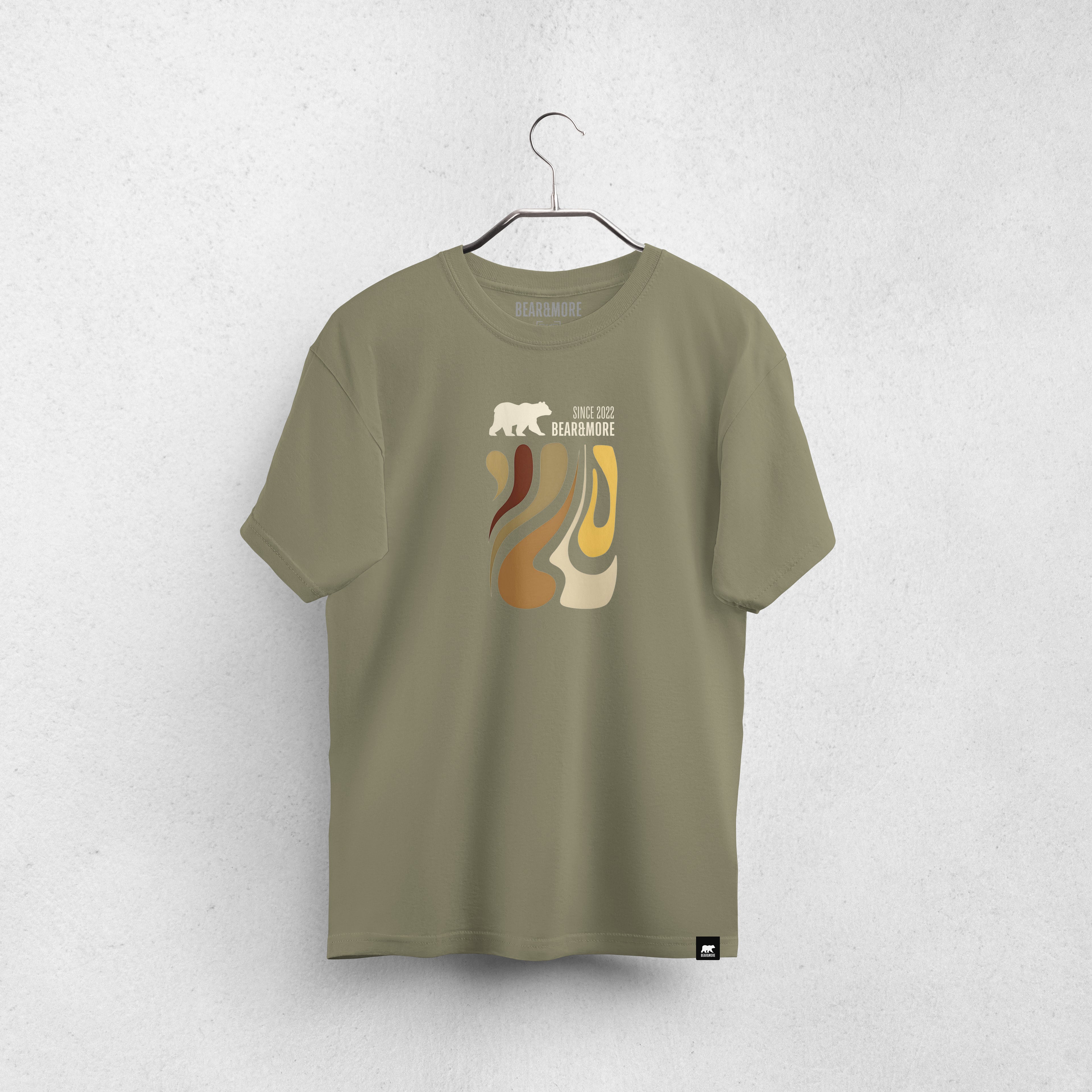 Expression Design T-Shirt Soft Yeşil