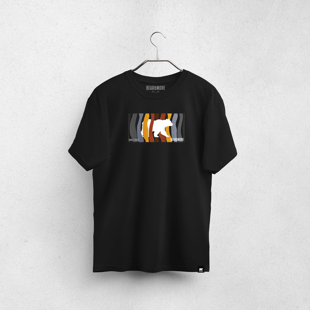 Sabbia Collection Ayılı T-Shirt No1 Siyah