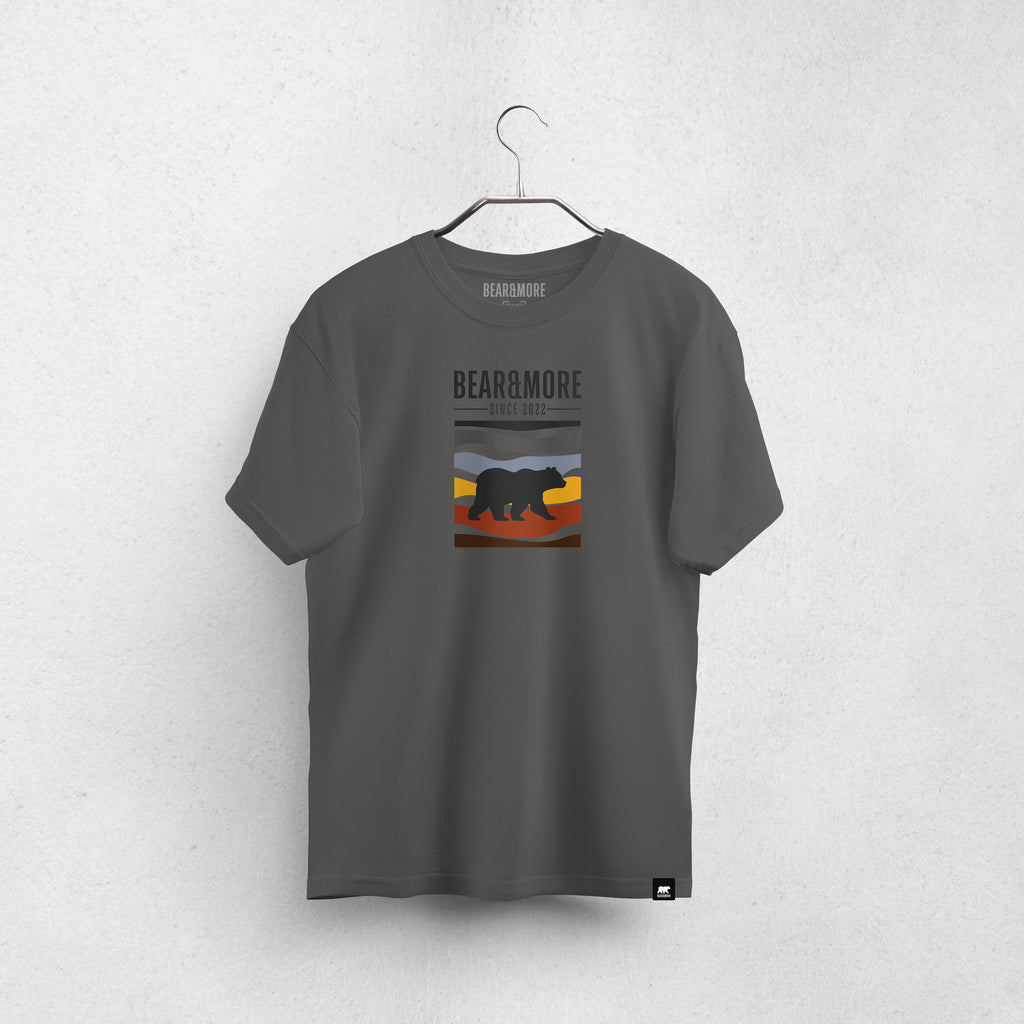 Sabbia Collection Ayılı T-Shirt No4 Gri