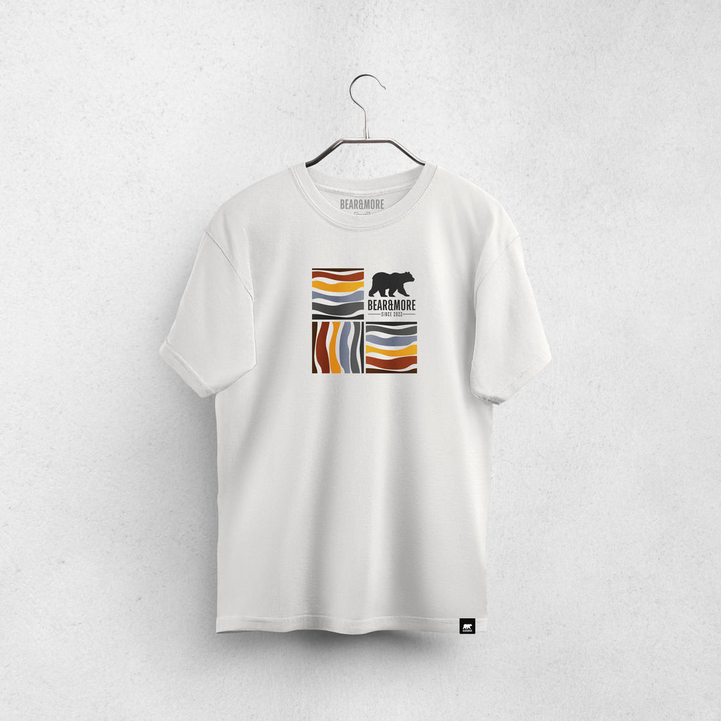 Sabbia Collection Ayılı T-Shirt No2 Beyaz