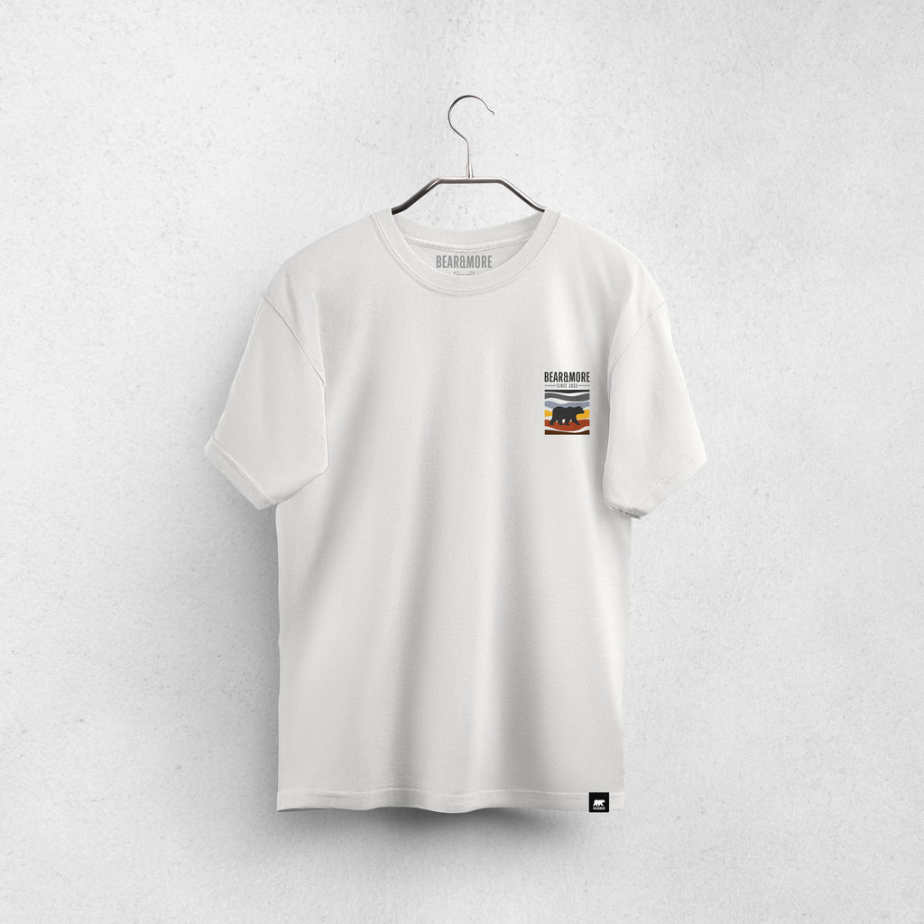 Sabbia Collection Ayılı T-Shirt No5 Beyaz