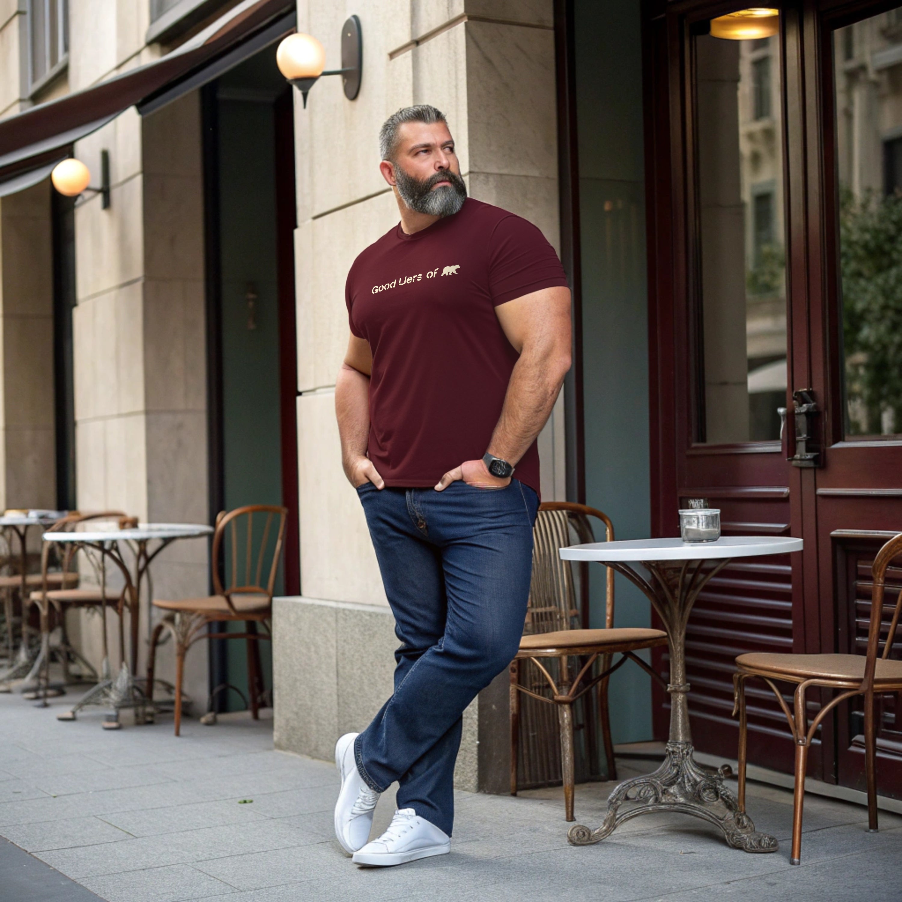 Good Vers Of Bear. Expression T-Shirt