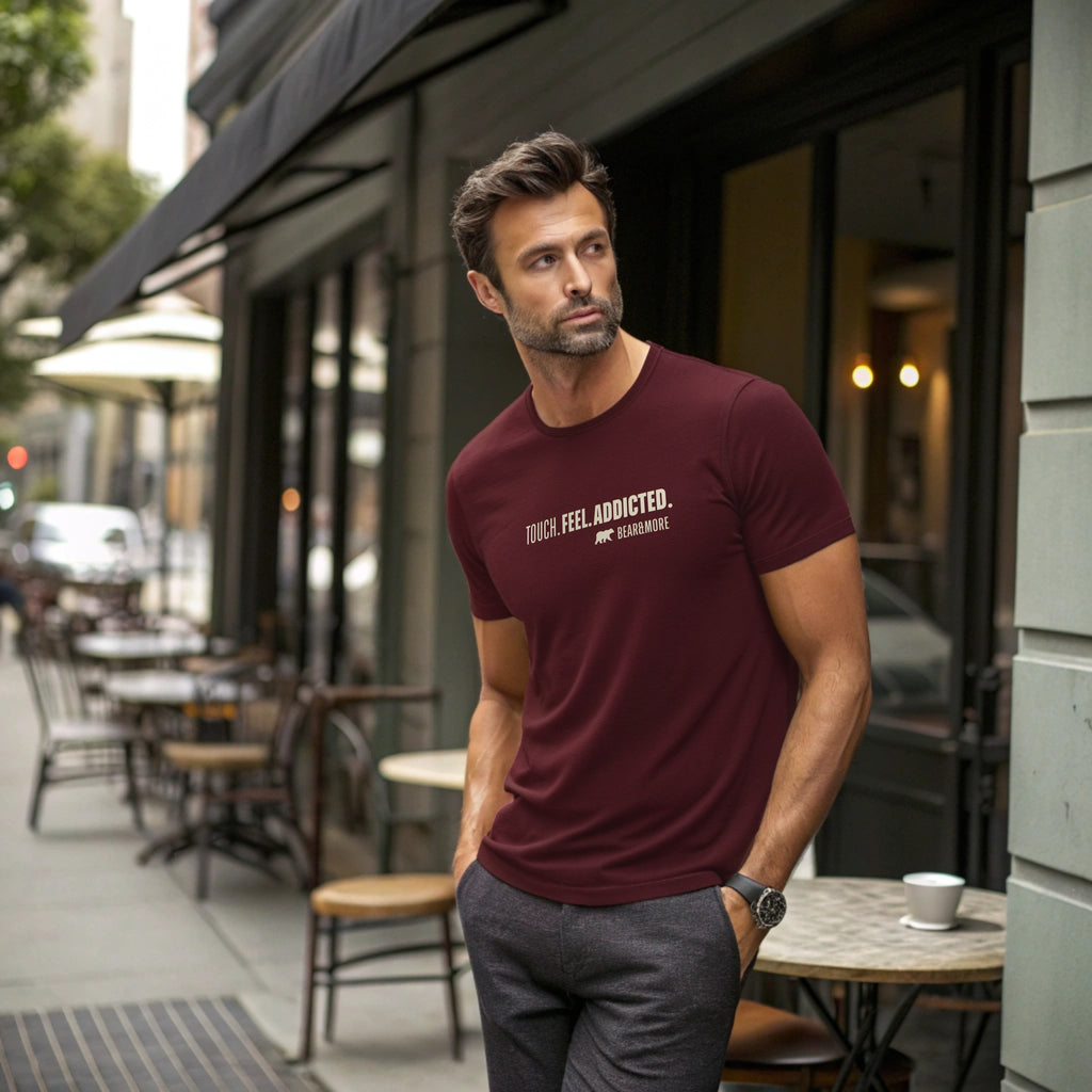 Touch. Feel. Addicted. Expression T-Shirt