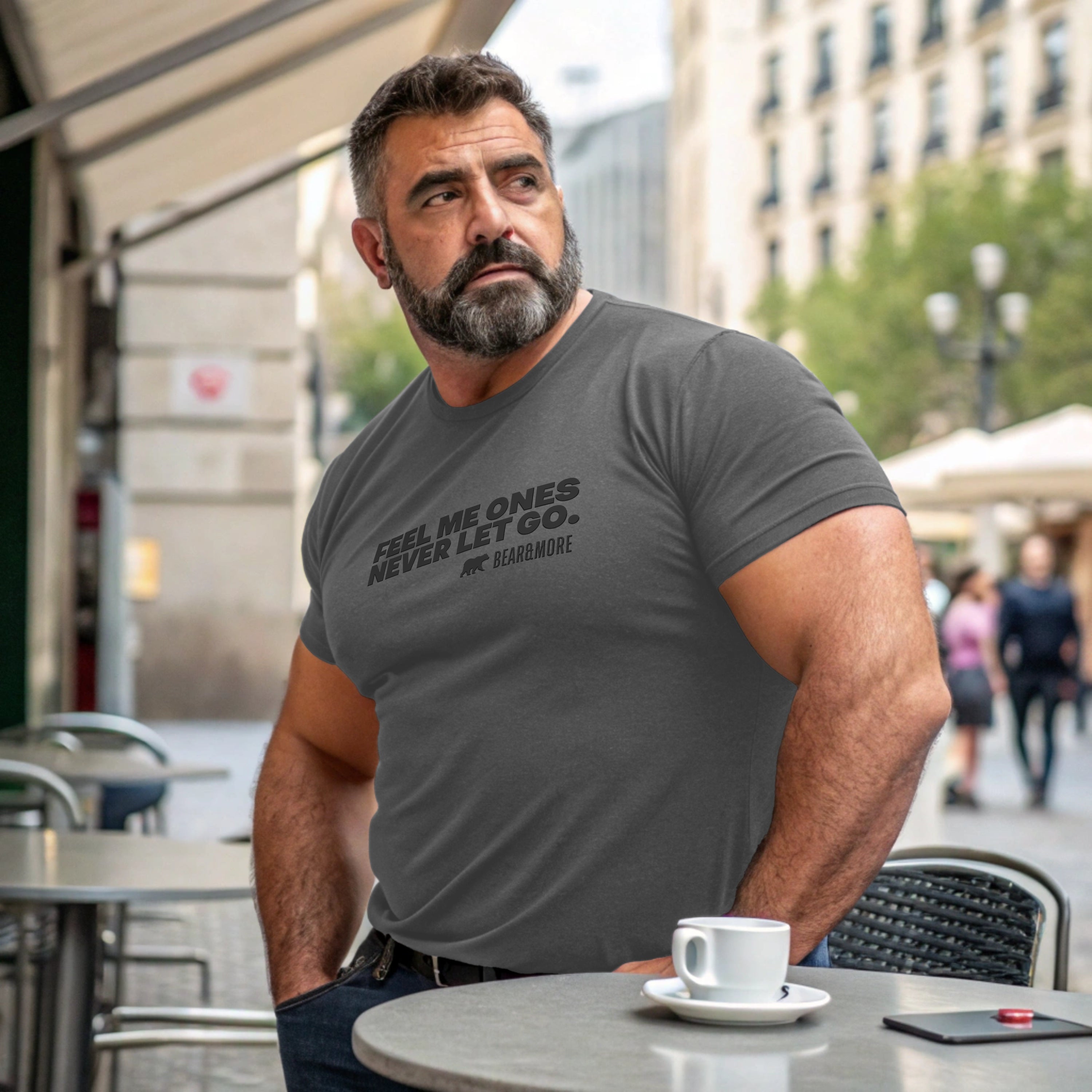 Fell Me Ones Never Let Go. Expression T-Shirt