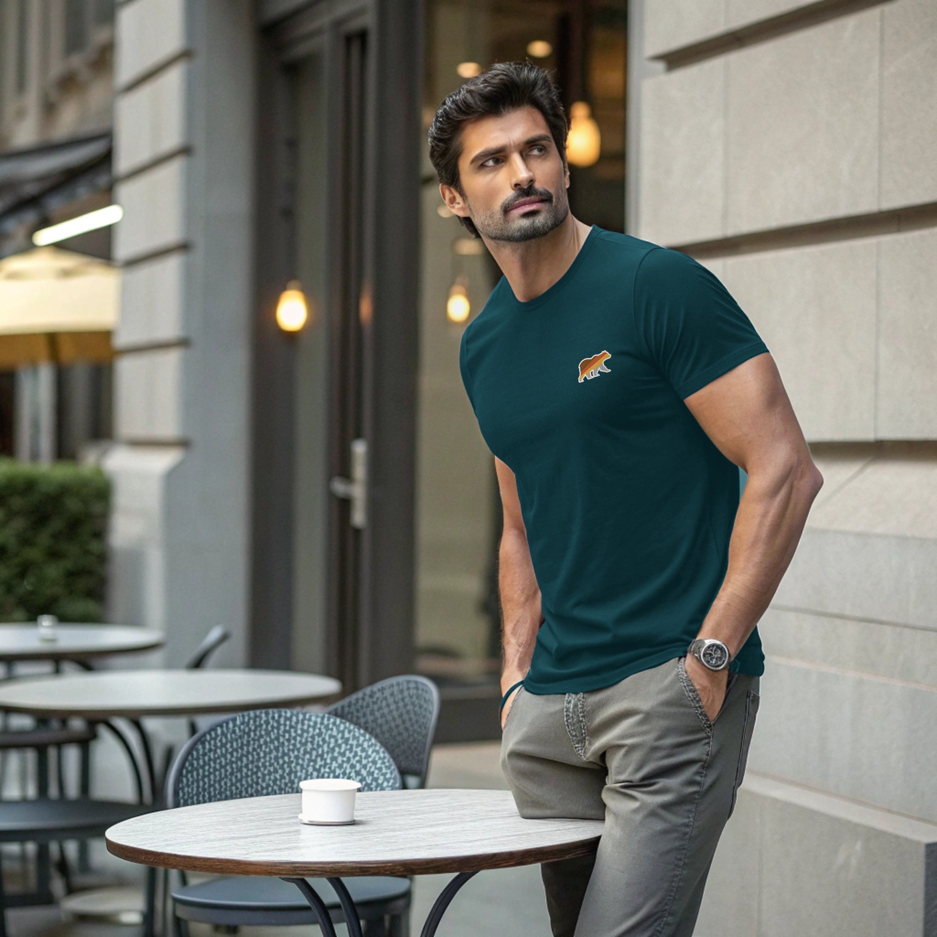 Heartmark Serisi Bear Nakışlı T-Shirt