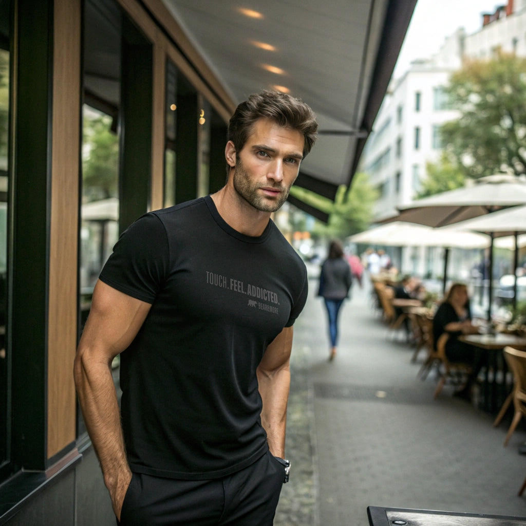 Touch. Feel. Addicted. Expression T-Shirt